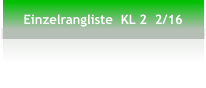 Einzelrangliste  KL 2  2/16