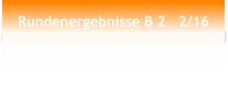 Rundenergebnisse B 2   2/16