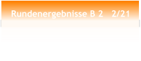 Rundenergebnisse B 2   2/21