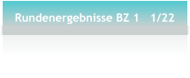 Rundenergebnisse BZ 1   1/22