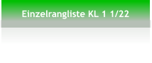 Einzelrangliste KL 1 1/22